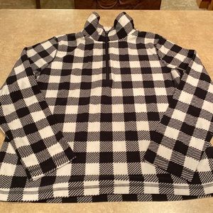 Womens 1/4 zip Exertek shirt size large